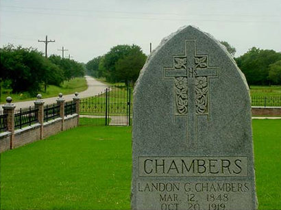 Anahuac Texas - Chambers Tombstone