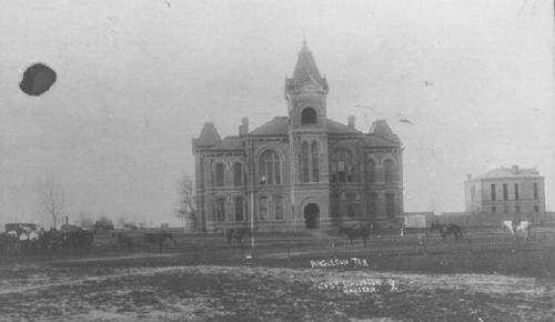 1897 Brazoria County courthouse Eugene Heiner, Angleton, Texas 