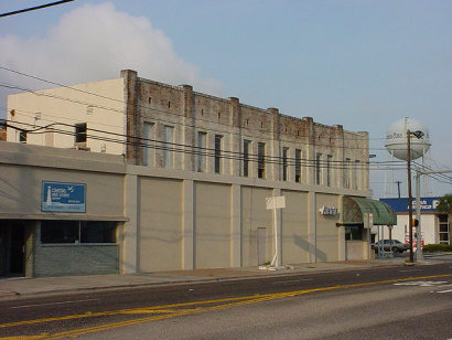 Texas - Aransas Pass old hotel building