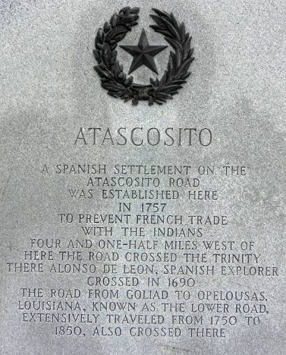 Atascosito Tx Centennial Marker