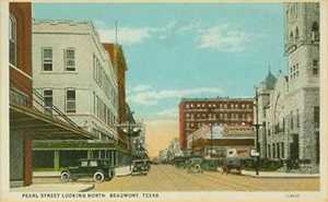 Pearl Street Beaumont Texas 1920s
