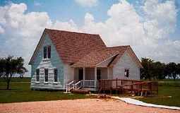 Danish farmhouse in Danevang Texas