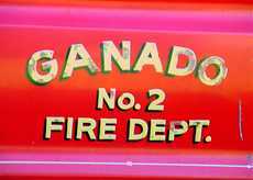 Ganado fire truck