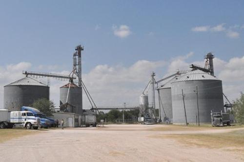 Willacy Co TX - Lasara  Grain Elevators 