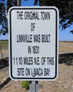 Linnville TX Marker 