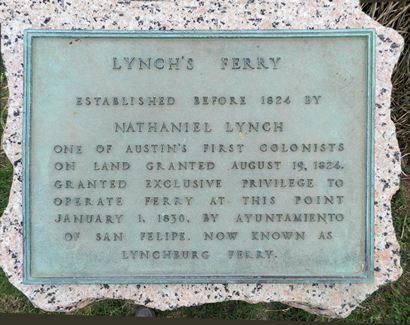 Lynchburg Tx - Lynch's Ferry Marker