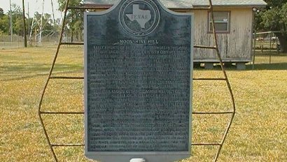 Moonshine Hill TX Historical Marker