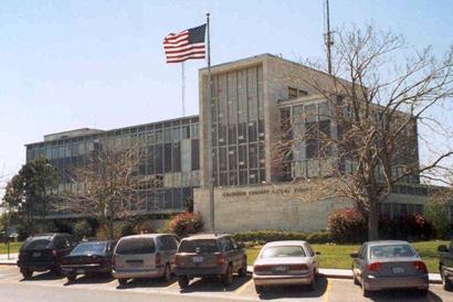 1959 Calhoun County Courthouse, Port Lavaca, Texas