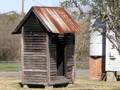 Richmond Tx - Charred Outhouse
