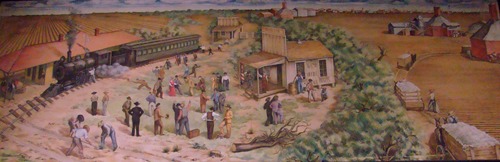 Robstown post office mural