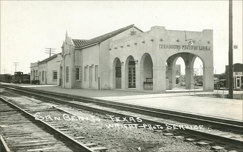 San Benito TX - Depot 1917