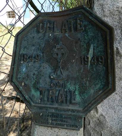 Santa Rita Tx - Oblate Fathers Trail 1949 Road Marker 