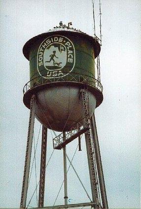 Southside Place, Texas water tower