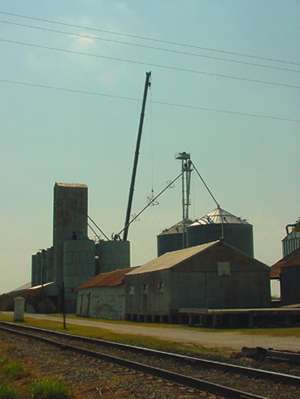 Violet, Texas grain elevators