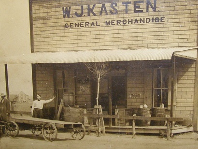 W.J. Kasten general Merchandise - Refugio County, Woodsboro , Texas  old photo 
