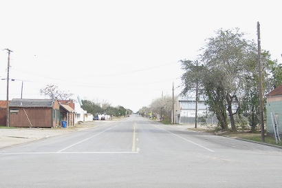 Refugio County, Woodsboro , Texas - Woodsboro  street scene