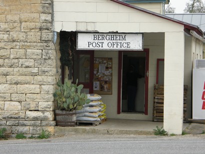 Bergheim Texas Post Office