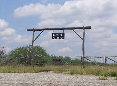 Blewett TX Ranch Sign