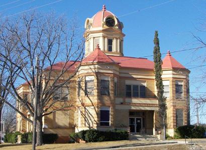 1910  Kinney County Courthouse, Brackettville TX