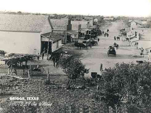 Briggs, Texas c.1900, before the 1906 tornado