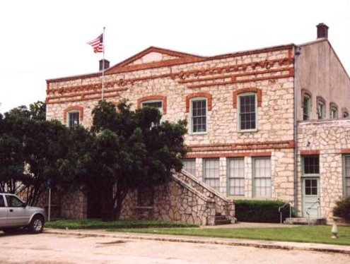 First Medina County courthouse, Castroville, Texas