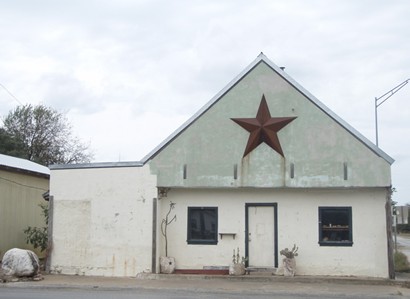 Lone star in Cherokee Texas
