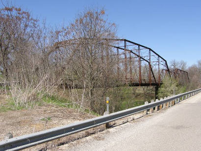 TX - Williamson County Through Truss Bridge on CR366