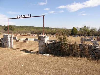 Copperas Texas Cemetery
