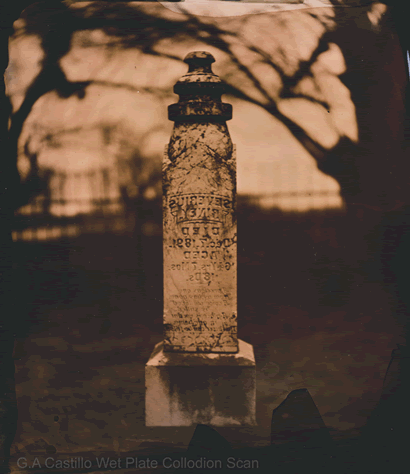 TX - Tombstone in Old D'Hanis Cemetery