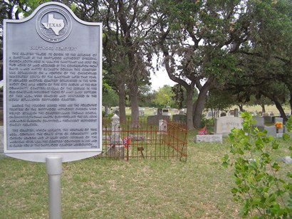 Driftwood Cemtery and Historical Marker,  Driftwood Texas
