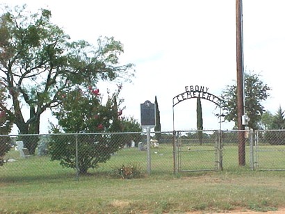 TX - Buffalo-Ebony Cemetery