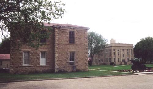 Schleicher County Courthouse and  jail, Eldorado, Texas