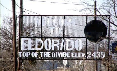 Eldorado Tx Welcome Sign