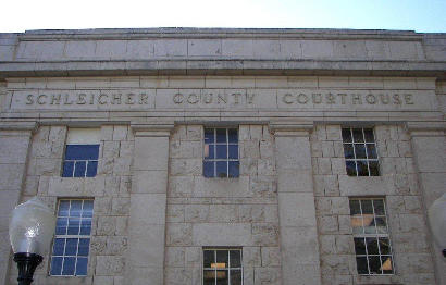 Schleicher County Courthouse, Eldorado, TExas