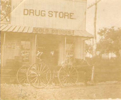 Fredonia, Texas Drug Store old photo