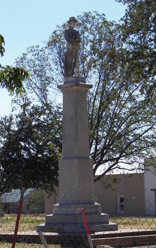 Goldthwaite TX Confederate Statue