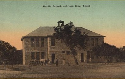 Public School, Johnson City, Texas