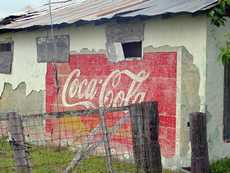 Knippa TX - Coca Cola ghost sign