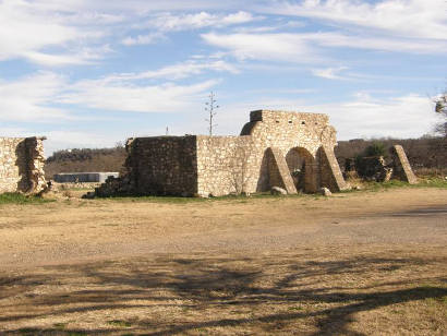Menard, Texas Real Presidio de San Saba ruins