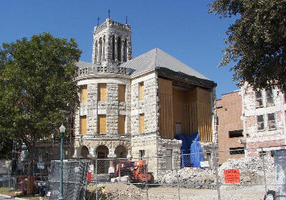 TX - Comal County Courthouse During Restoration