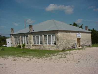 Former Oakalla school, now Community Center, Texas