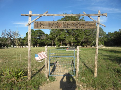 Polly TX - Bandera County  Polly's Cemetery