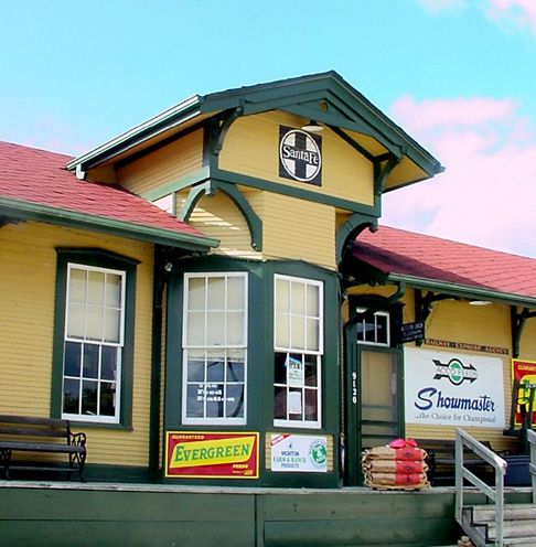 San Saba TX - Santa Fe depot