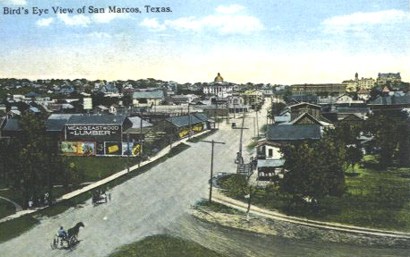 San Marcos TX Aerial View