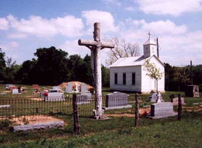 St. Mary's Chapel and Cemetery, Twin Sisters Texas