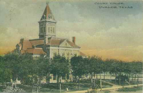 1890 Uvalde County courthouse, Uvalde Texas
