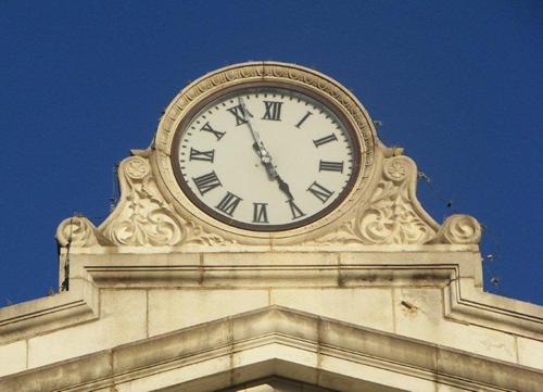 1927 Uvalde County courthouse clock, Uvalde Texas
