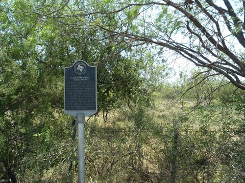 Schleider County TX - Site of Mark Fury Ranch Stage Stand 
