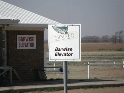 TX  - Barwise Elevator Sign