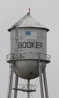 Booker Tx - Tin Man Water Tower